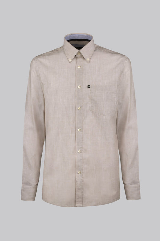 Camicia cotone fiammato