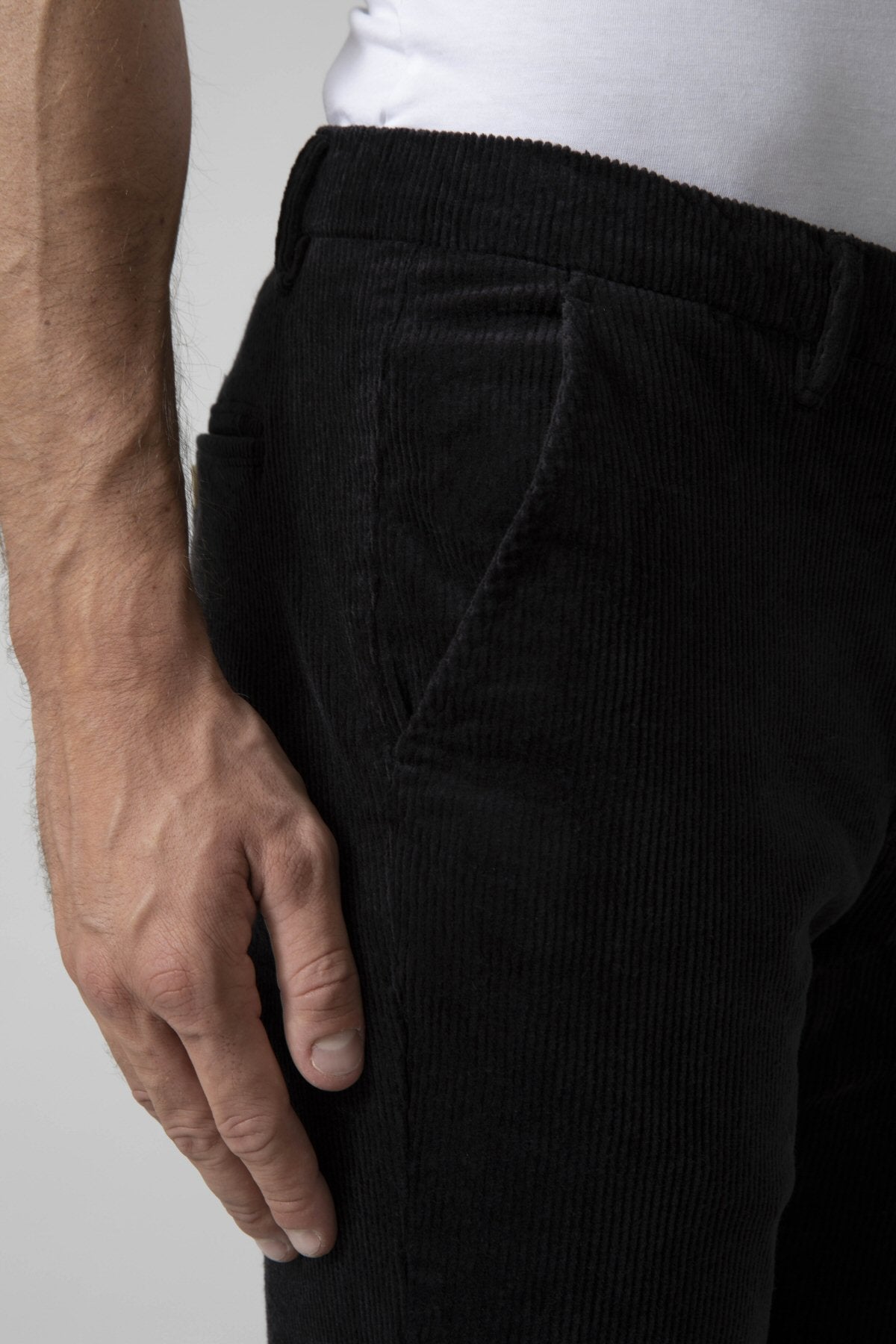 Pantalone chino di velluto